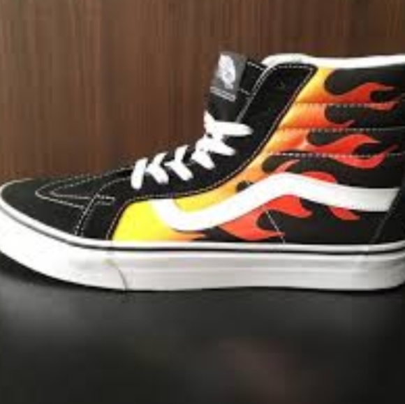 vans fire high top